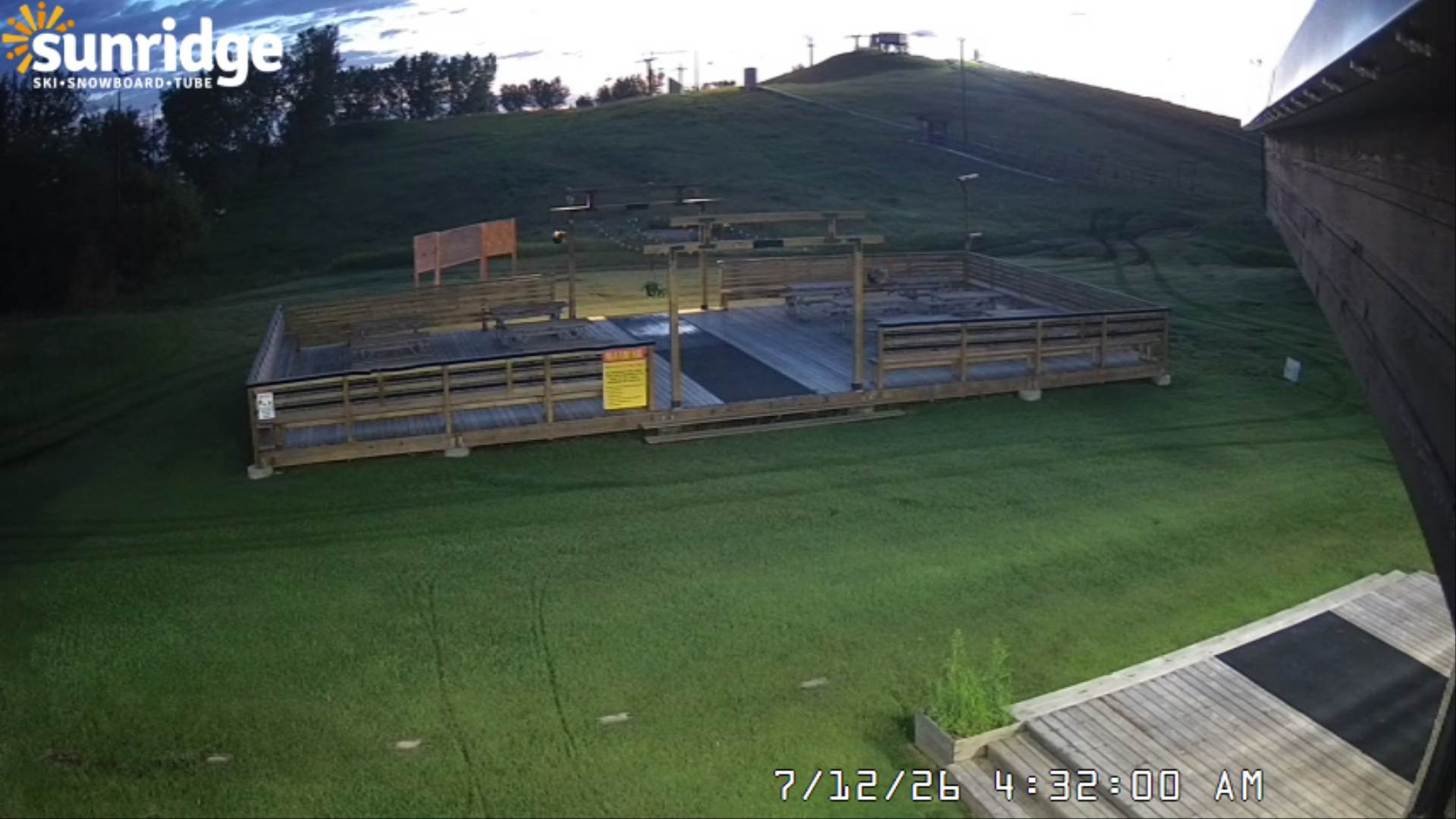 Archiv Foto Webcam Bunny Hill (Skigebiet Sunridge, Alberta)