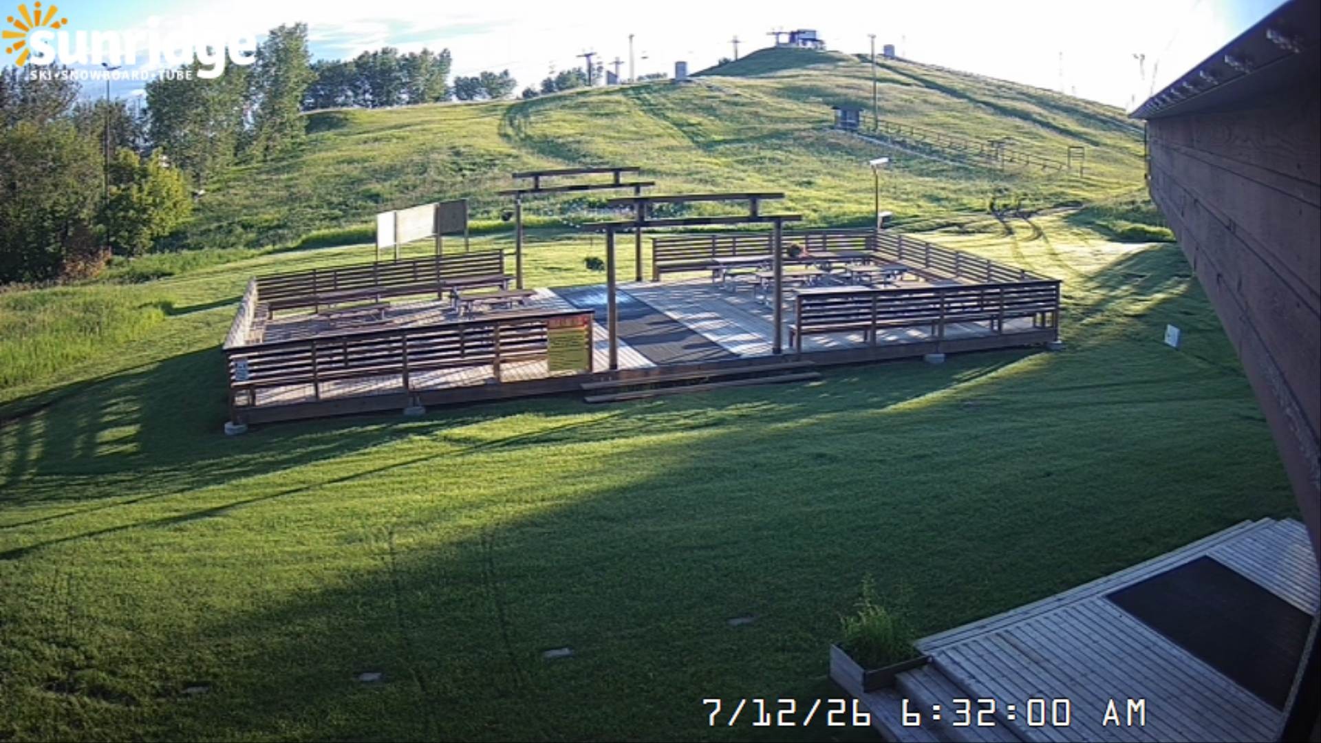 Archiv Foto Webcam Bunny Hill (Skigebiet Sunridge, Alberta)