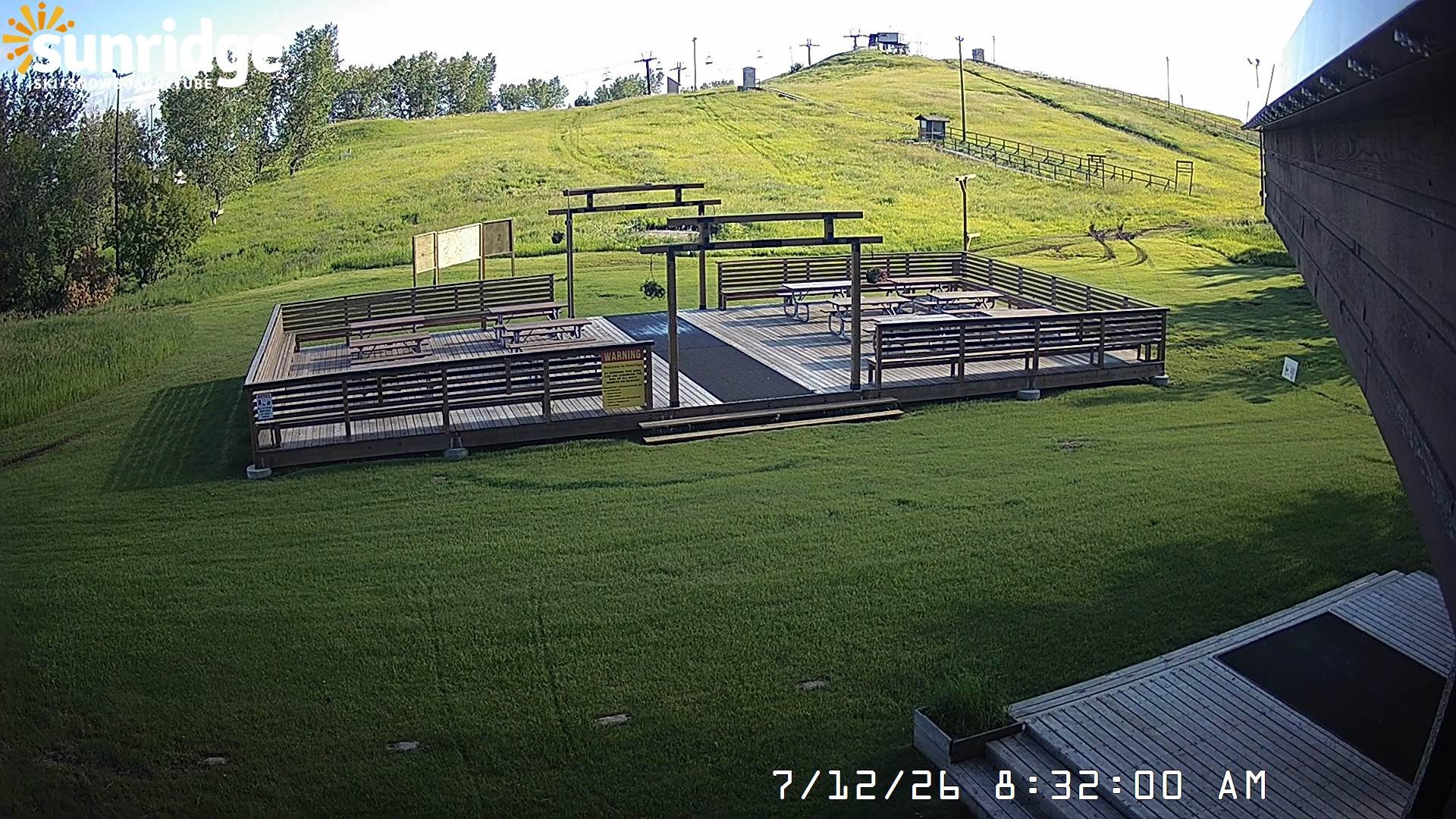 Archiv Foto Webcam Bunny Hill (Skigebiet Sunridge, Alberta)