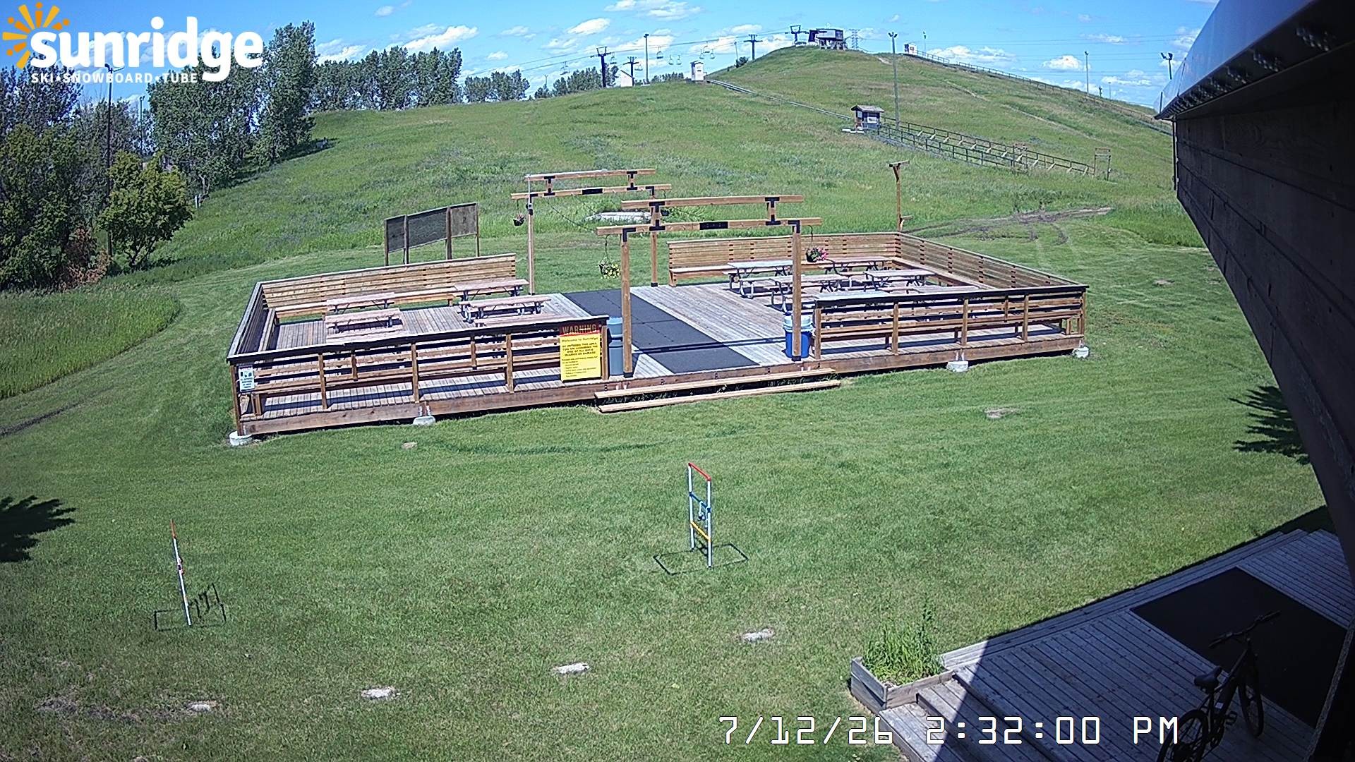 Archiv Foto Webcam Bunny Hill (Skigebiet Sunridge, Alberta)