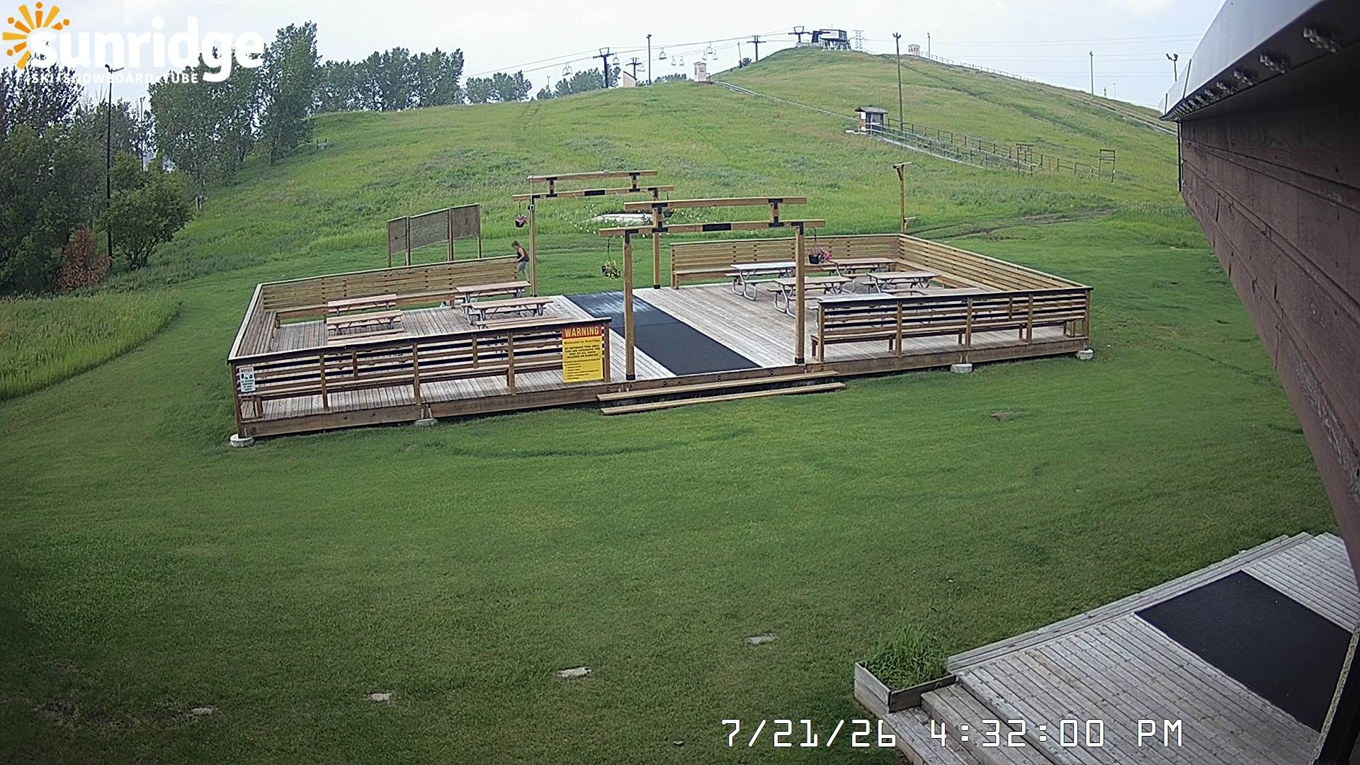 Archiv Foto Webcam Bunny Hill (Skigebiet Sunridge, Alberta)