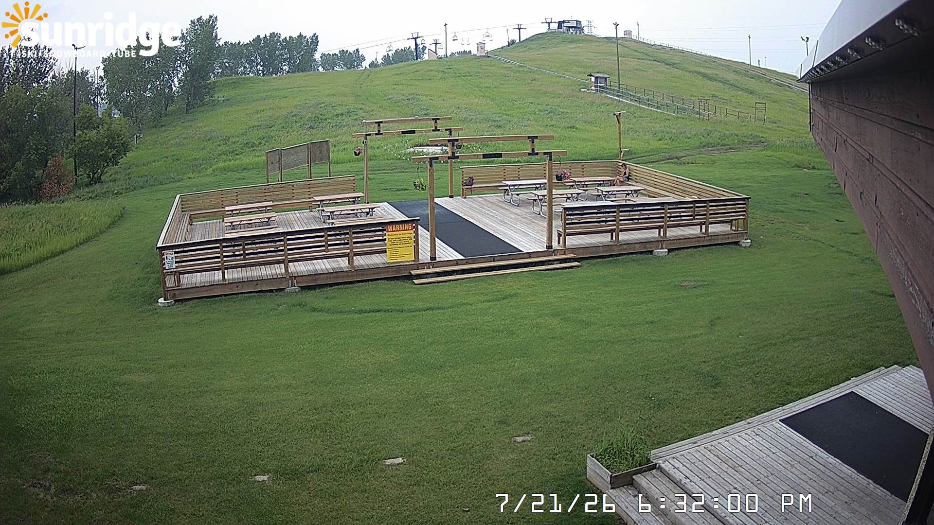 Archiv Foto Webcam Bunny Hill (Skigebiet Sunridge, Alberta)