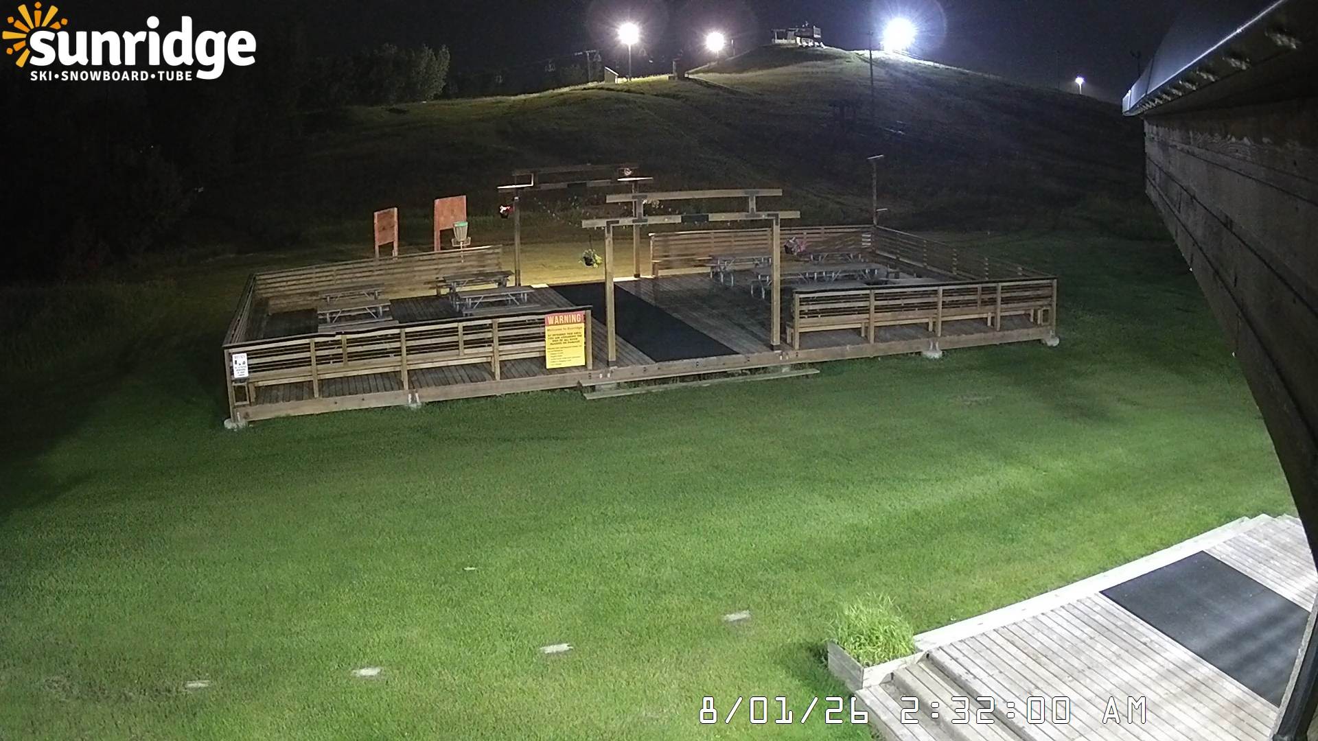 Archiv Foto Webcam Bunny Hill (Skigebiet Sunridge, Alberta)