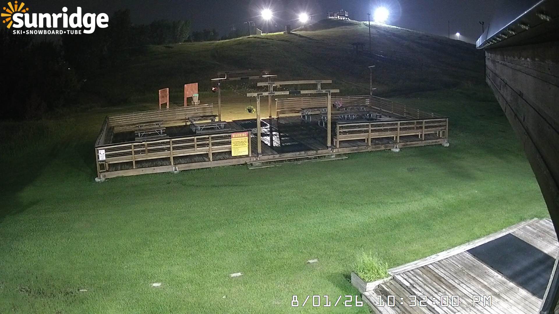 Archiv Foto Webcam Bunny Hill (Skigebiet Sunridge, Alberta)