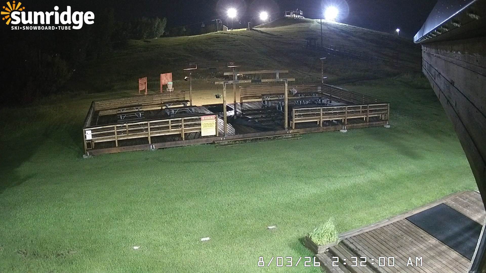 Archiv Foto Webcam Bunny Hill (Skigebiet Sunridge, Alberta)
