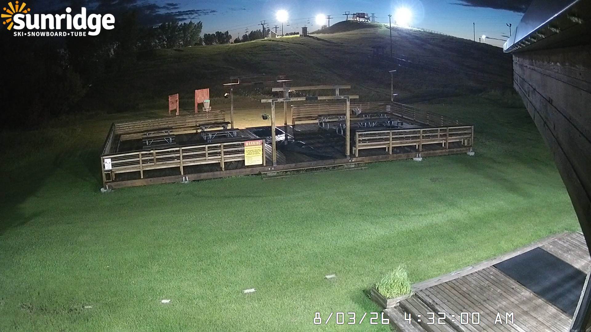 Archiv Foto Webcam Bunny Hill (Skigebiet Sunridge, Alberta)
