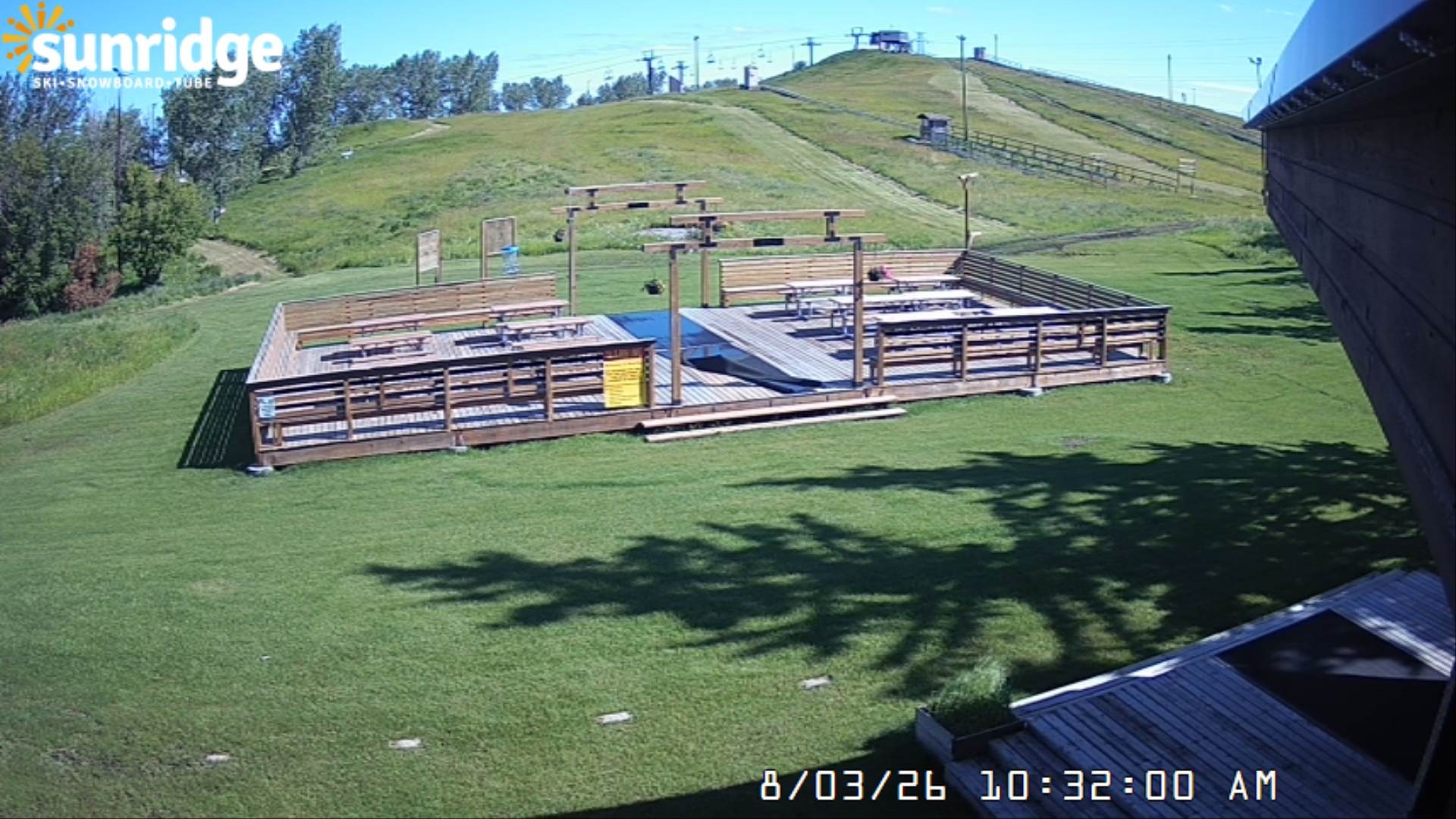 Archiv Foto Webcam Bunny Hill (Skigebiet Sunridge, Alberta)