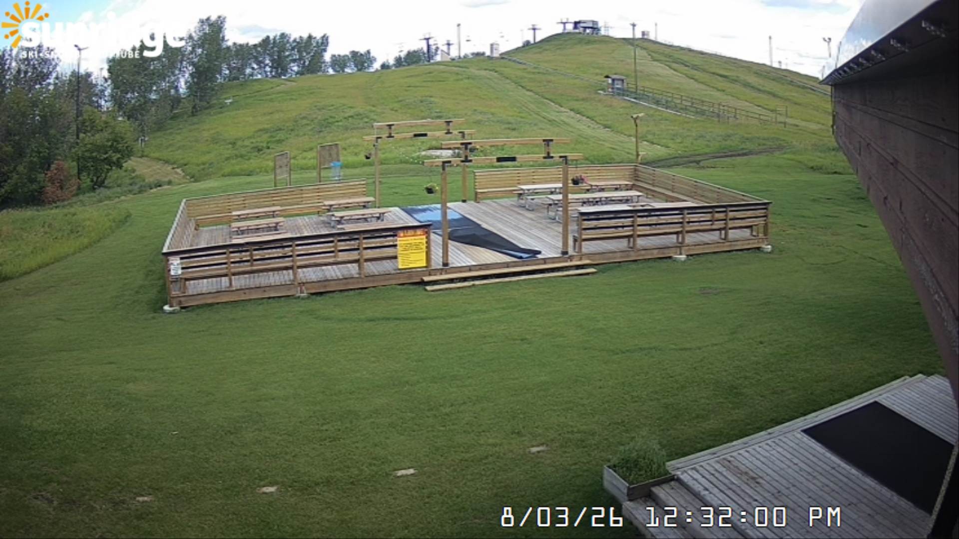 Archiv Foto Webcam Bunny Hill (Skigebiet Sunridge, Alberta)