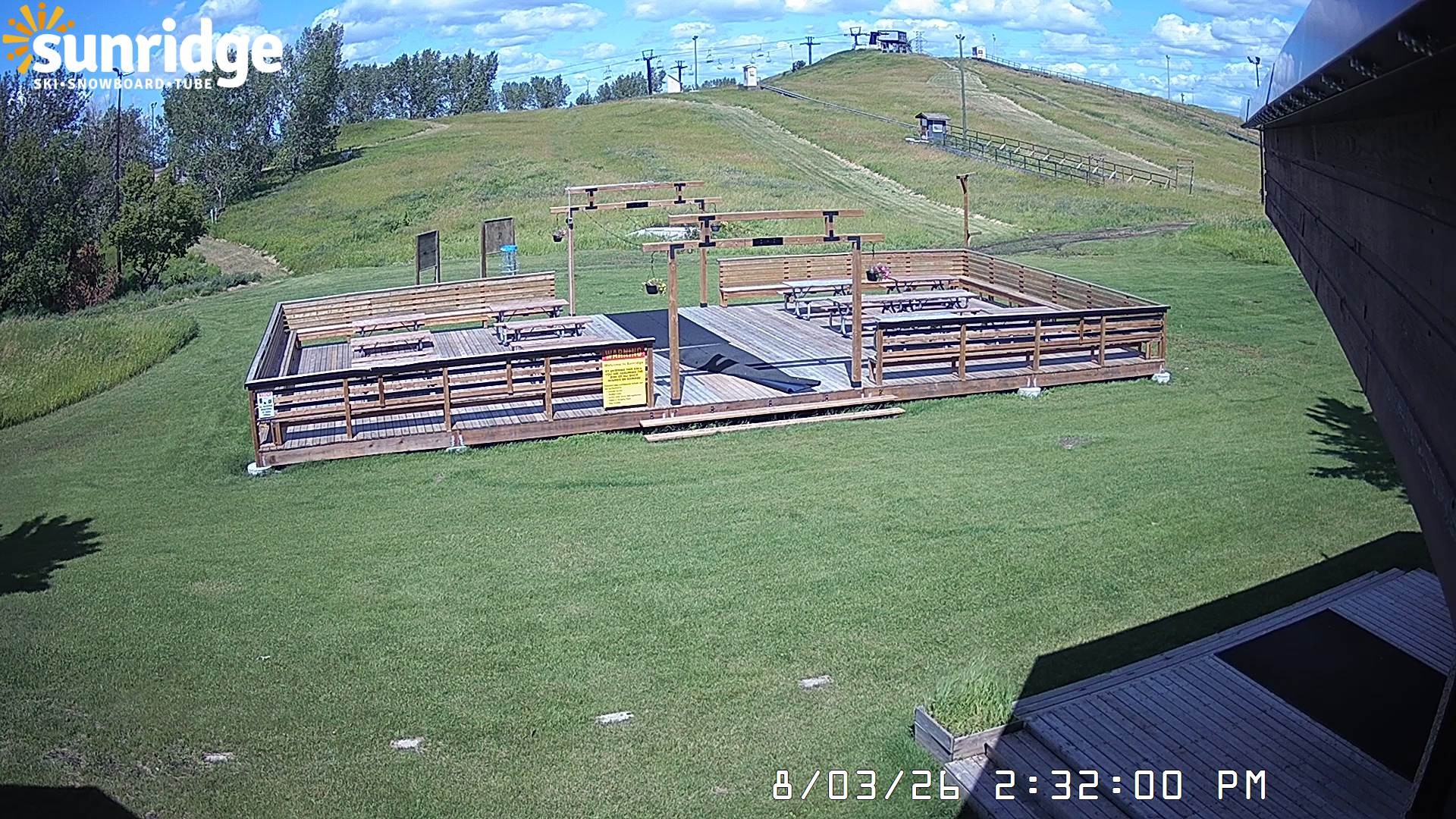 Archiv Foto Webcam Bunny Hill (Skigebiet Sunridge, Alberta)