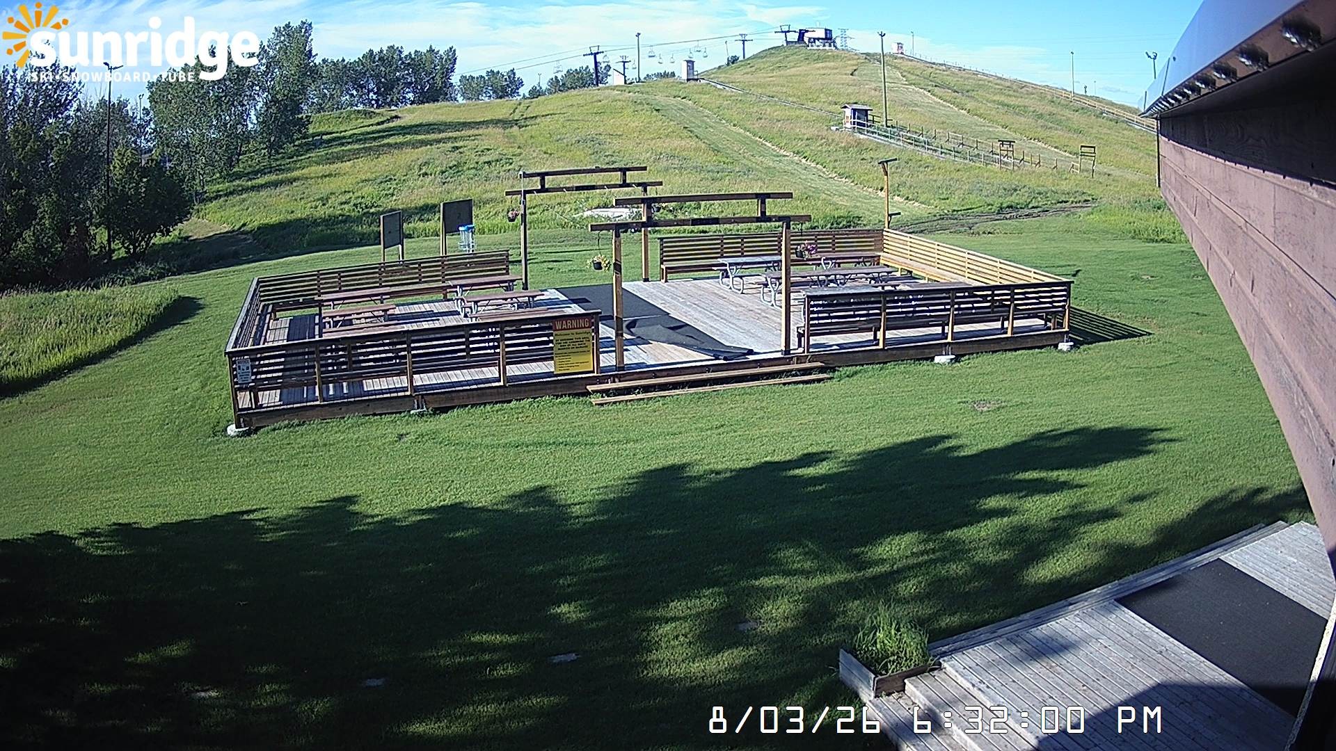 Archiv Foto Webcam Bunny Hill (Skigebiet Sunridge, Alberta)