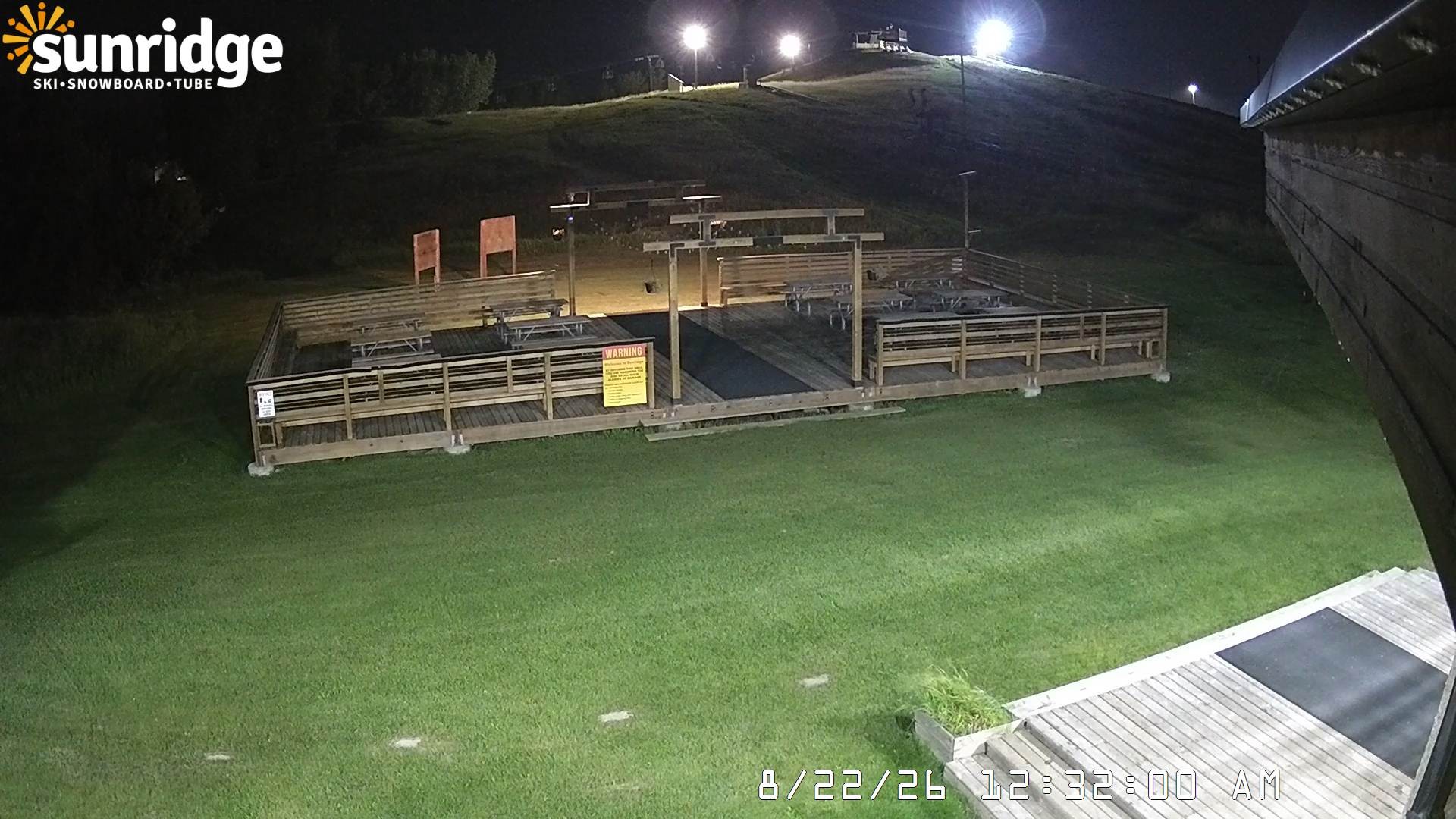 Archiv Foto Webcam Bunny Hill (Skigebiet Sunridge, Alberta)