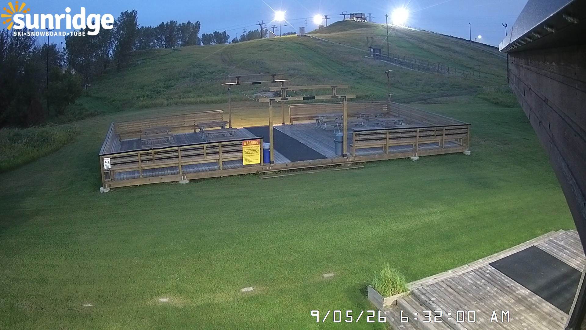 Archiv Foto Webcam Bunny Hill (Skigebiet Sunridge, Alberta)