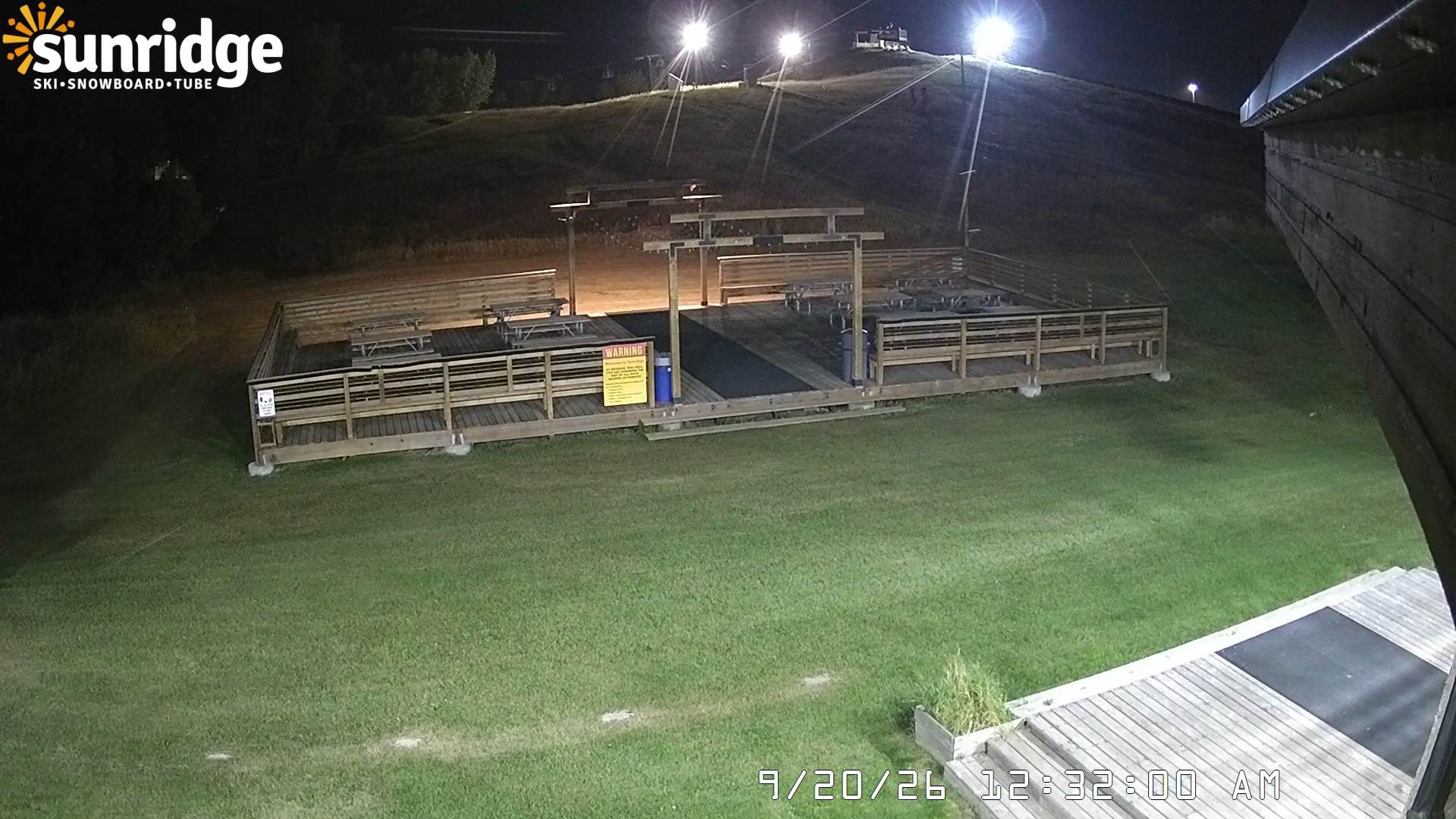 Archiv Foto Webcam Bunny Hill (Skigebiet Sunridge, Alberta)