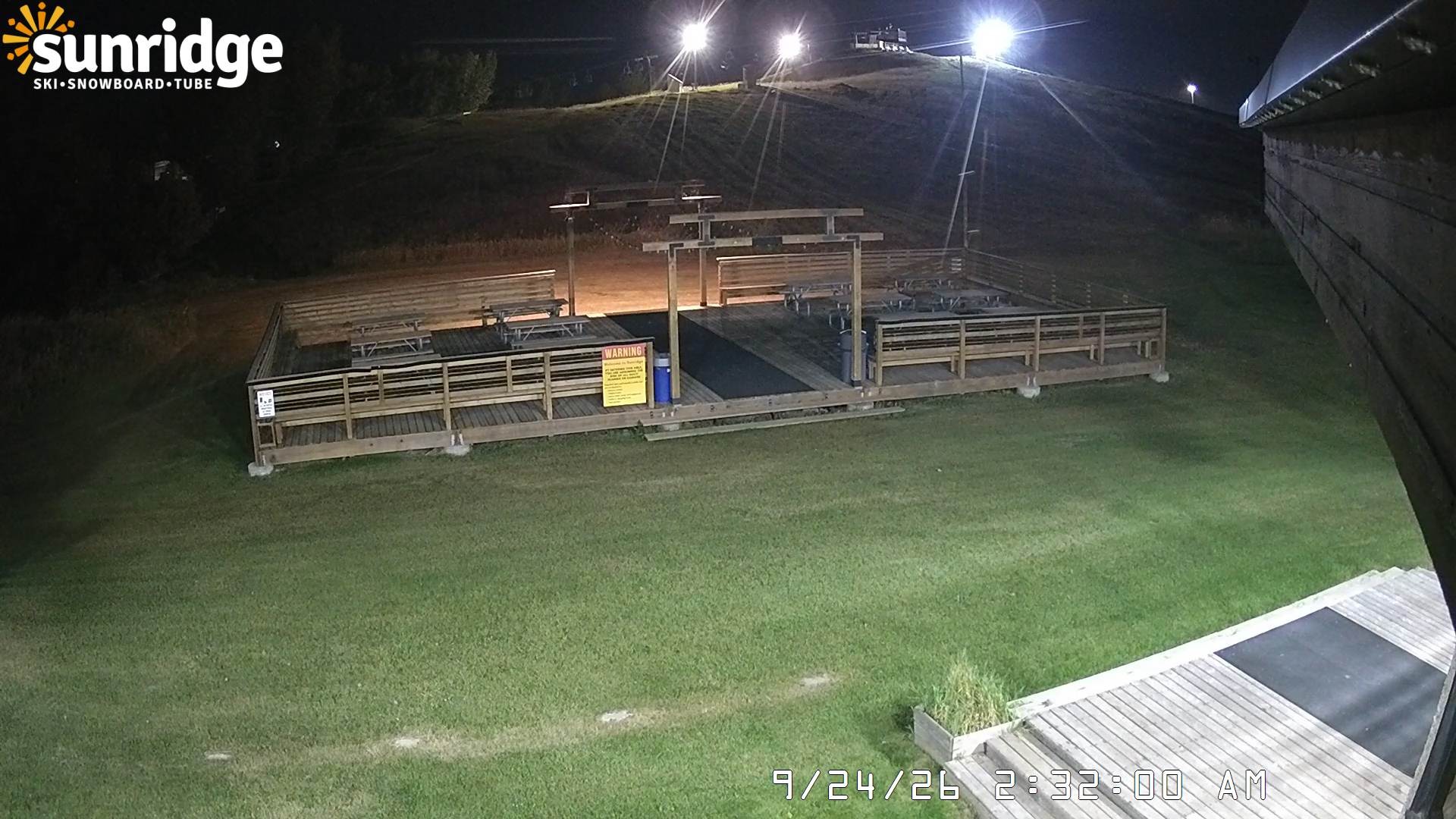 Archiv Foto Webcam Bunny Hill (Skigebiet Sunridge, Alberta)