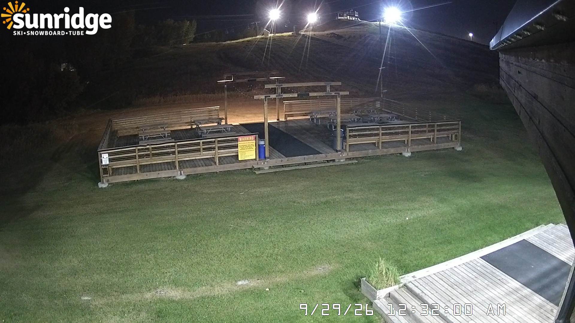 Archiv Foto Webcam Bunny Hill (Skigebiet Sunridge, Alberta)