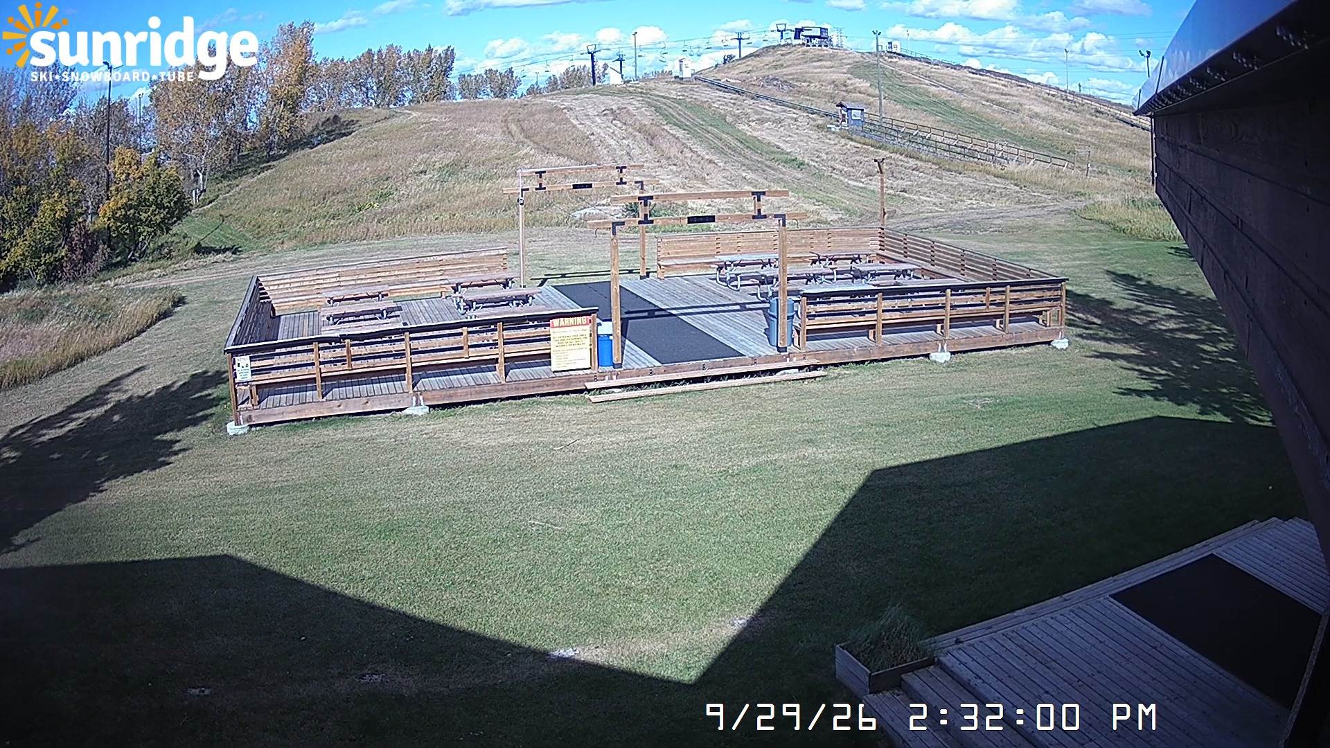 Archiv Foto Webcam Bunny Hill (Skigebiet Sunridge, Alberta)