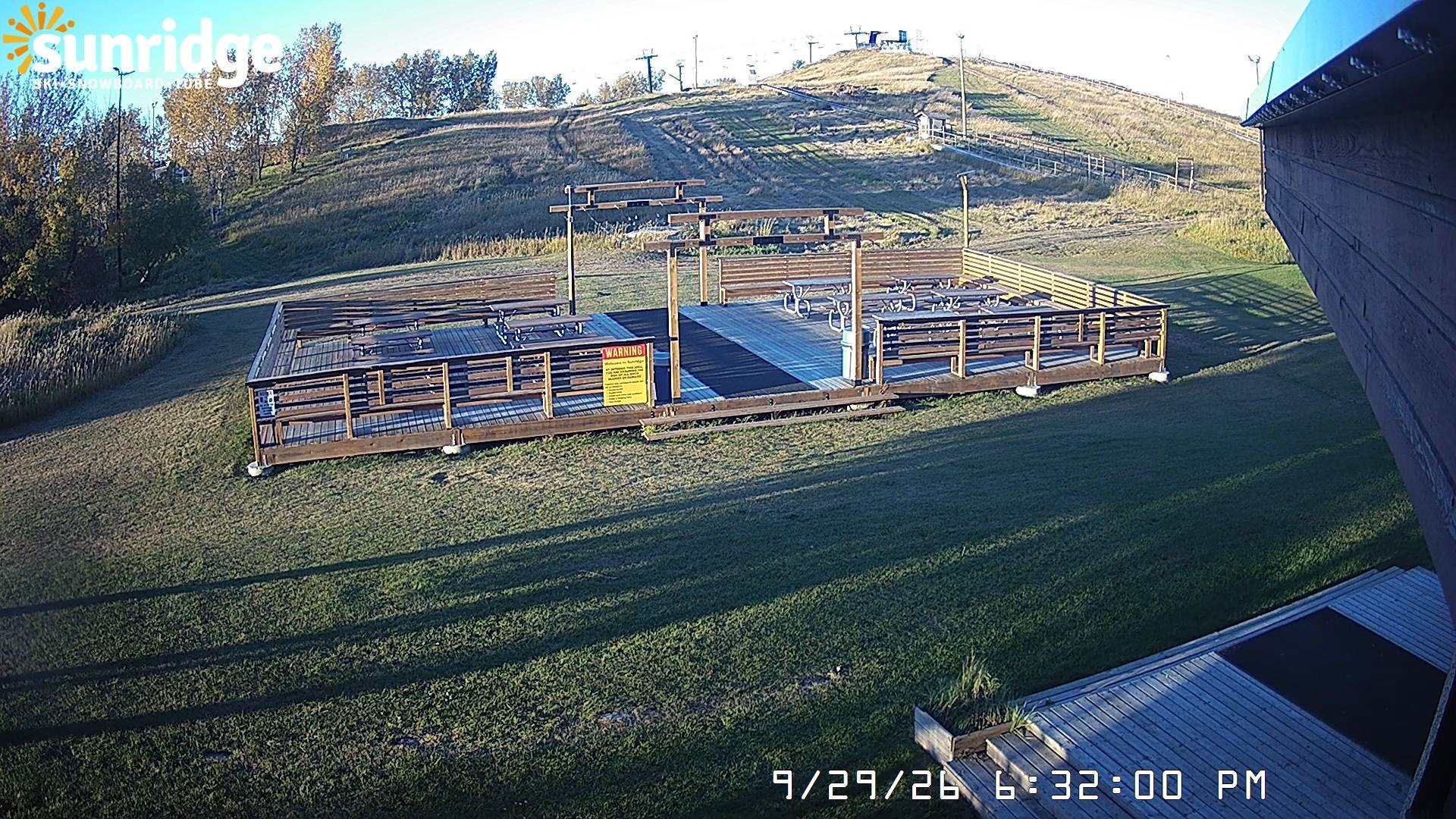 Archiv Foto Webcam Bunny Hill (Skigebiet Sunridge, Alberta)