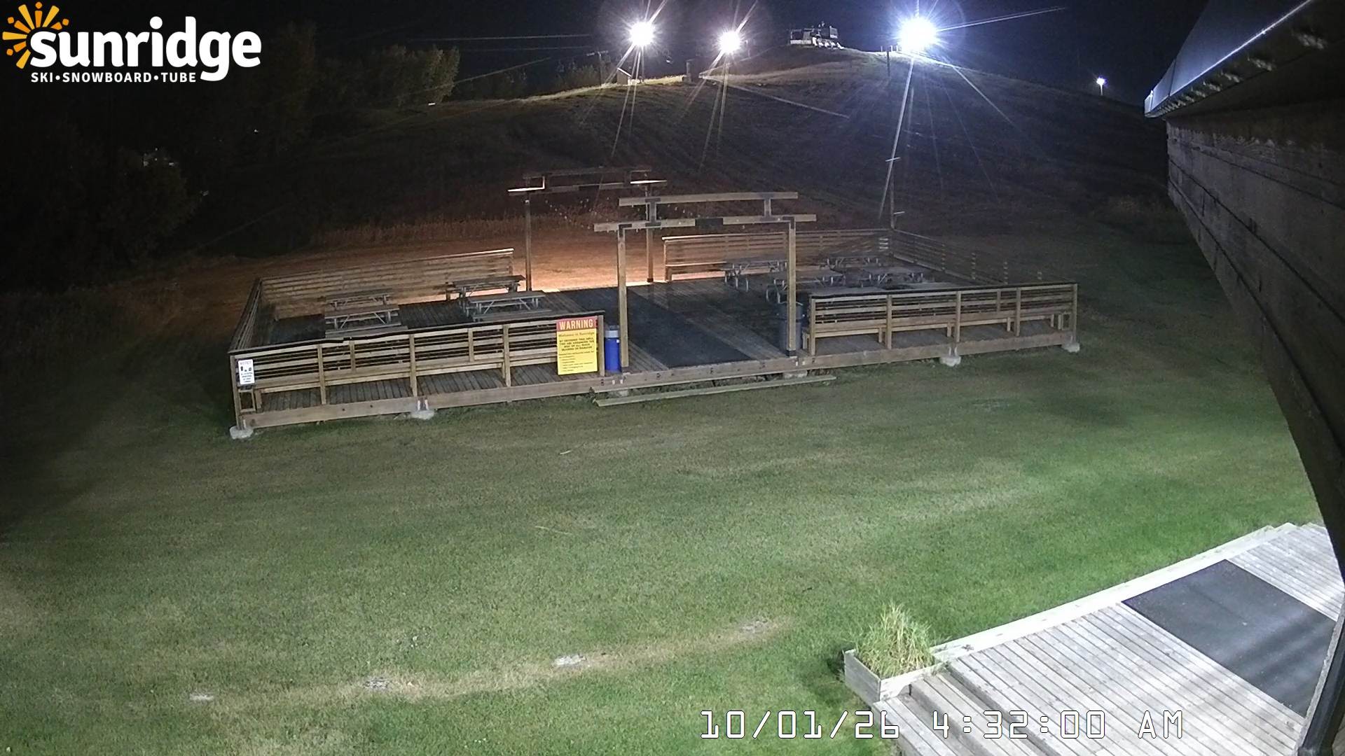 Archiv Foto Webcam Bunny Hill (Skigebiet Sunridge, Alberta)