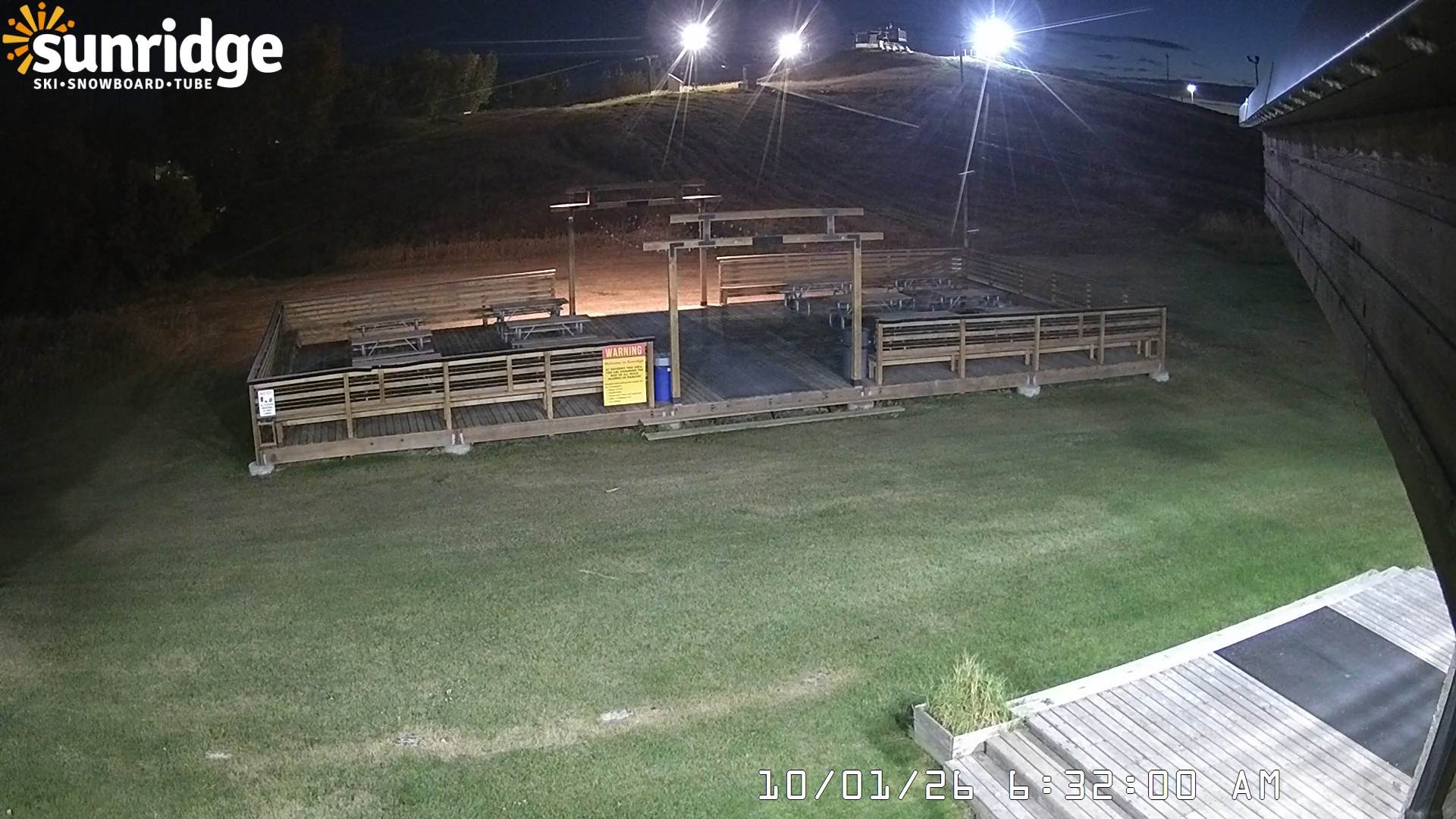 Archiv Foto Webcam Bunny Hill (Skigebiet Sunridge, Alberta)