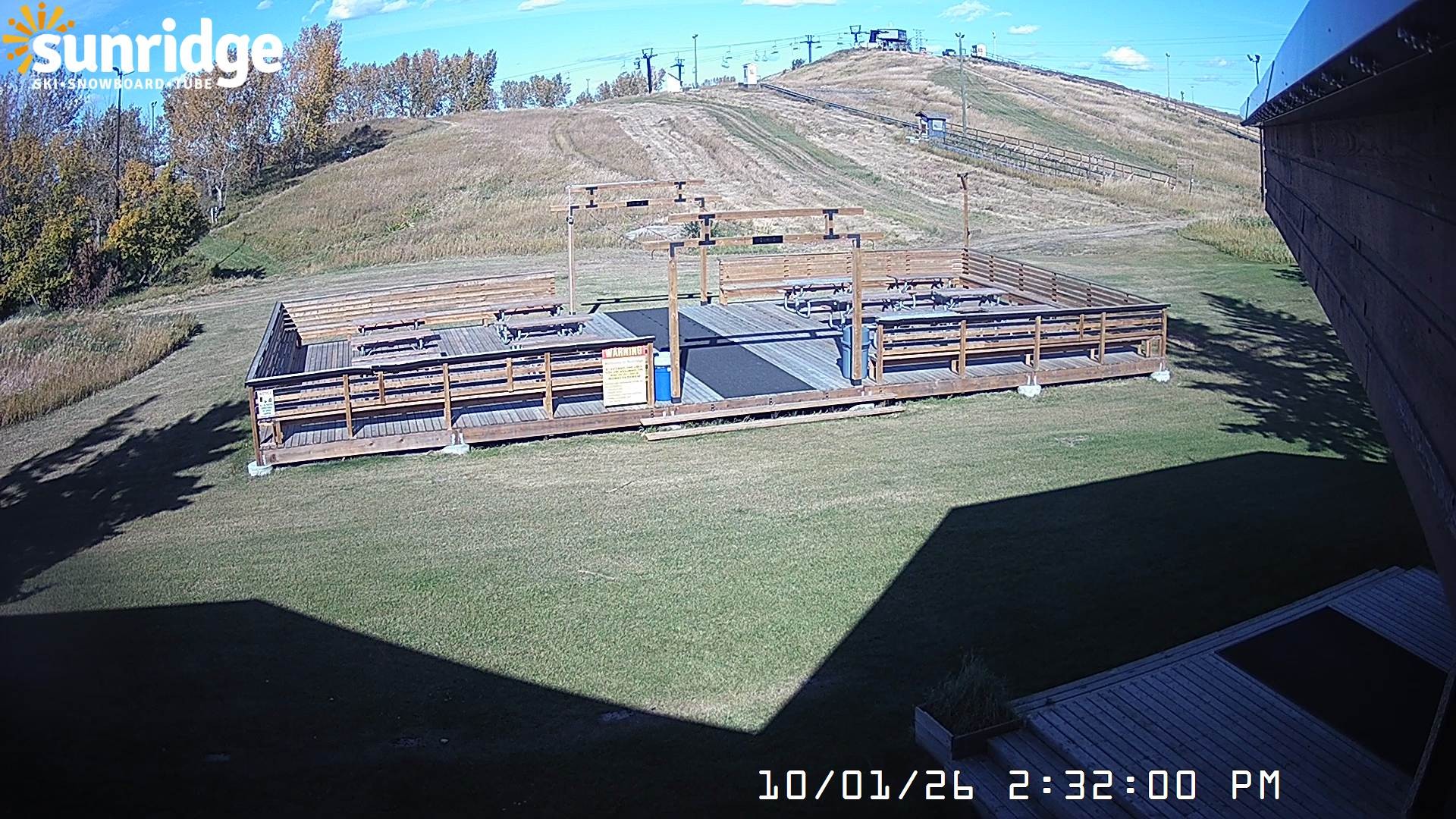 Archiv Foto Webcam Bunny Hill (Skigebiet Sunridge, Alberta)