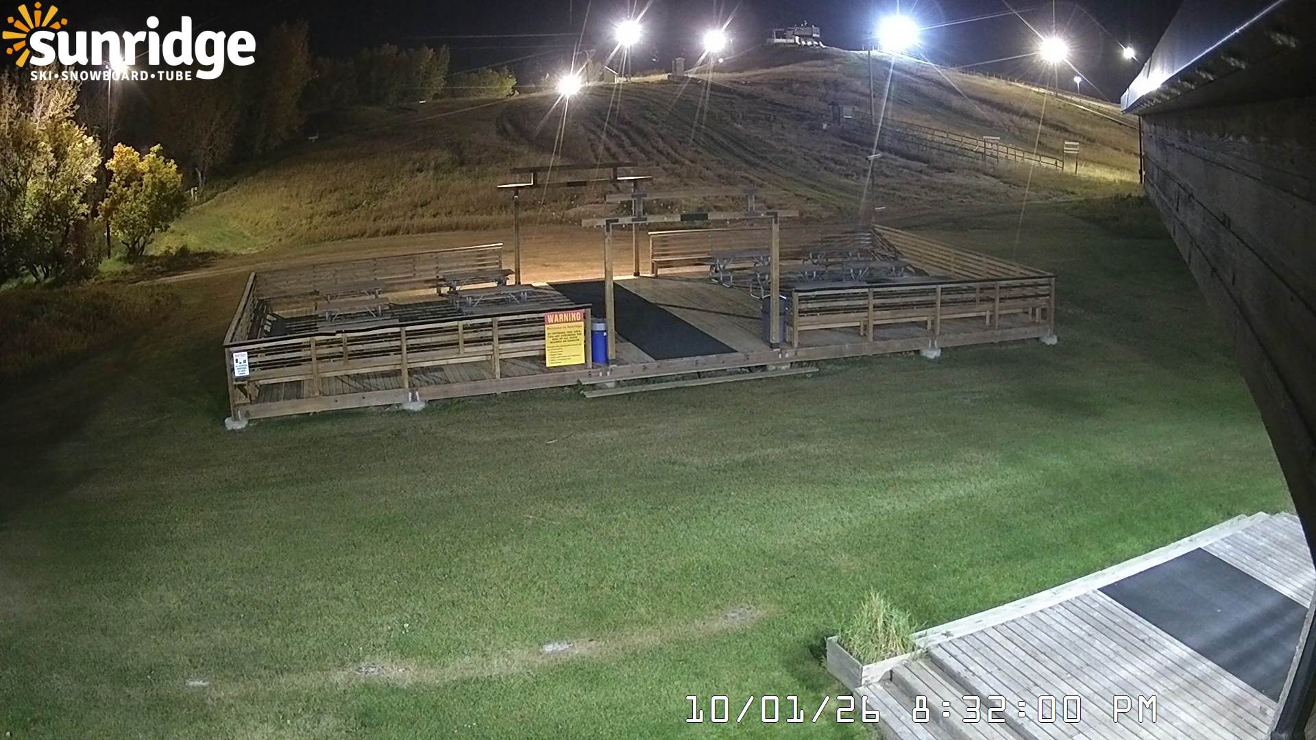 Archiv Foto Webcam Bunny Hill (Skigebiet Sunridge, Alberta)