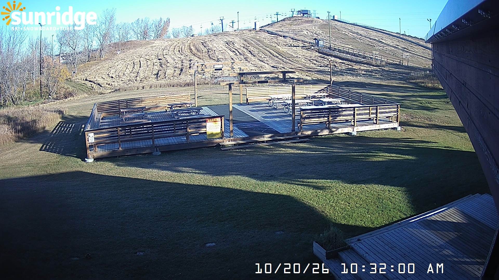 Archived image Webcam Bunny Hill (Sunridge ski area, Alberta)