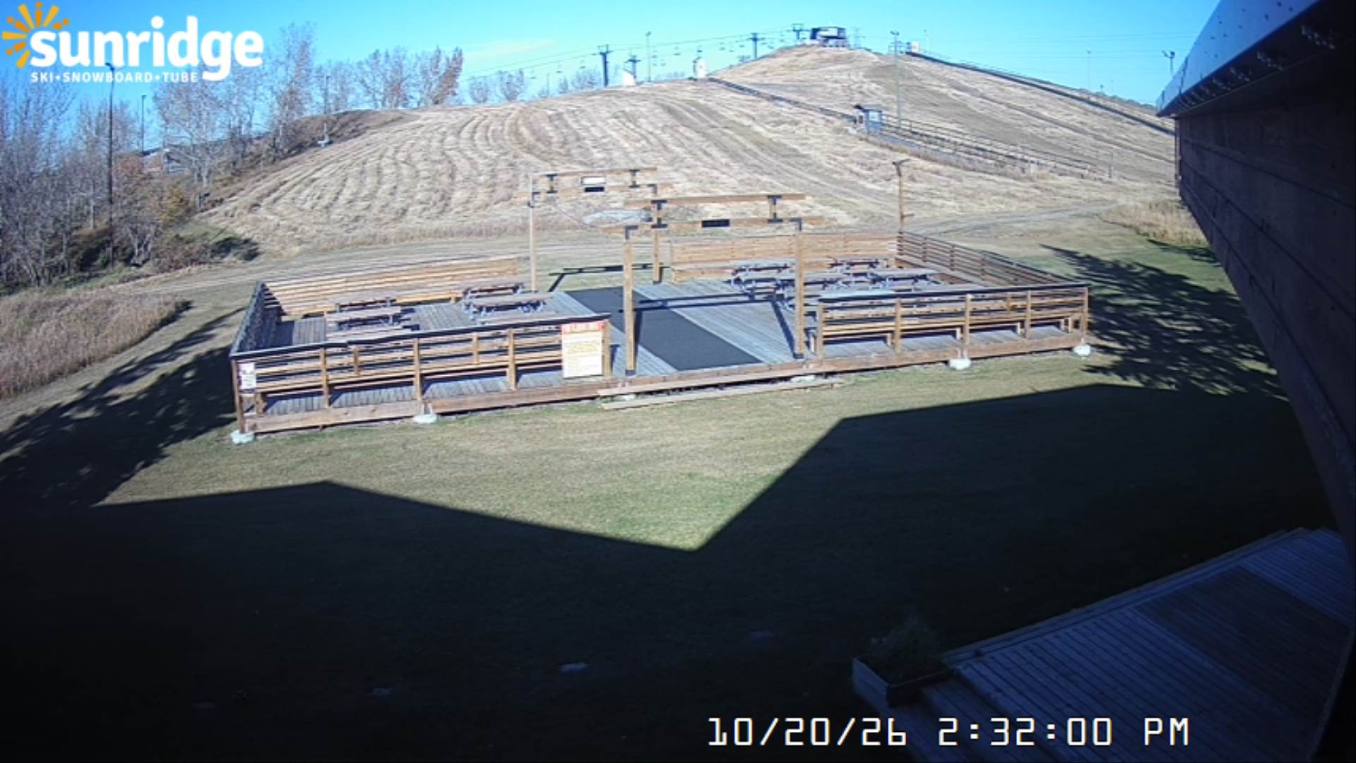 Archived image Webcam Bunny Hill (Sunridge ski area, Alberta)