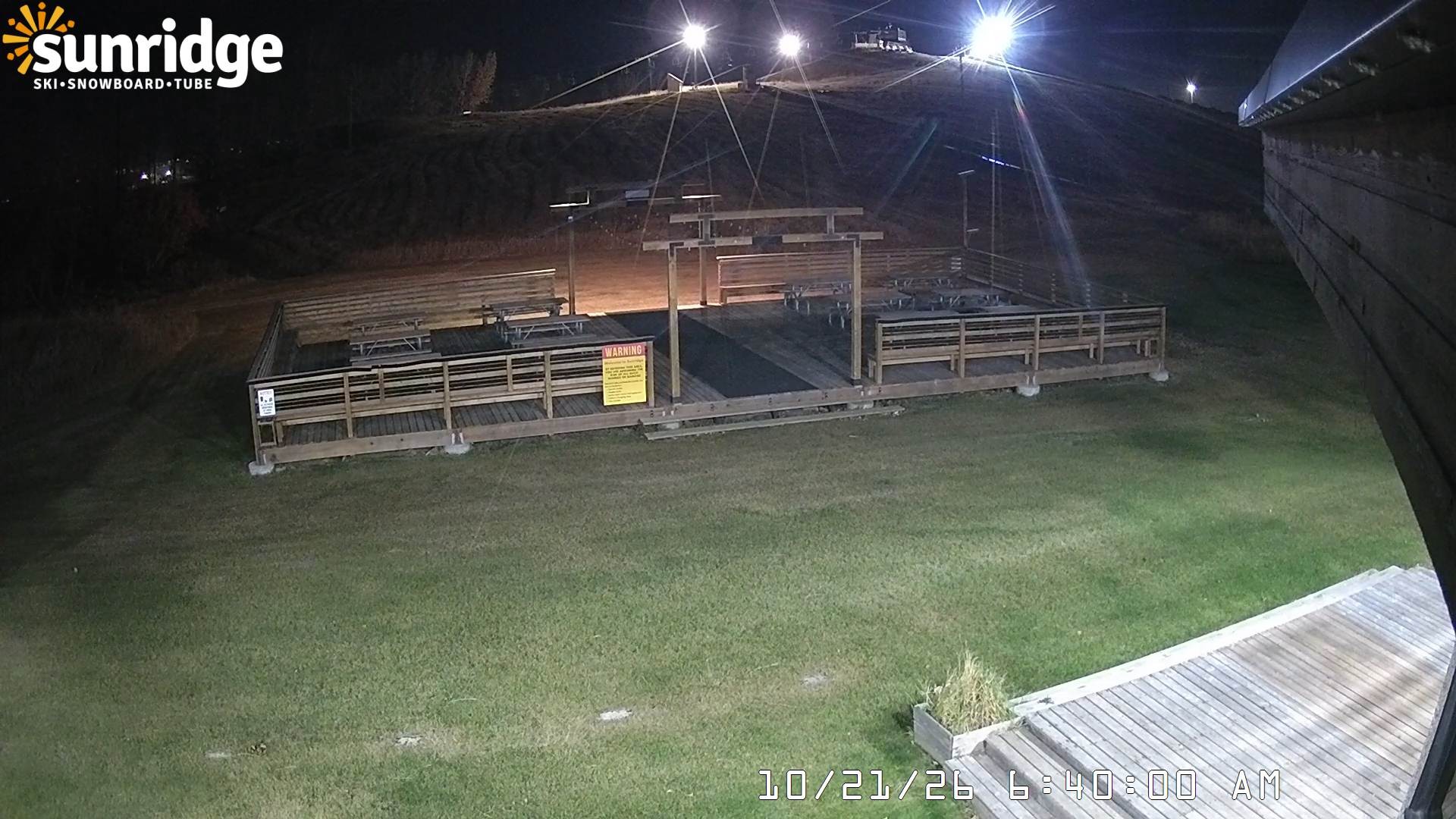 Archiv Foto Webcam Bunny Hill (Skigebiet Sunridge, Alberta)