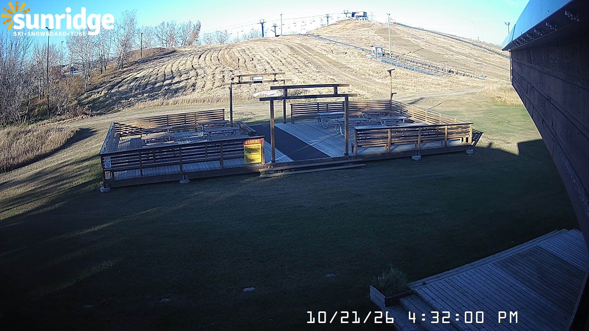 Archiv Foto Webcam Bunny Hill (Skigebiet Sunridge, Alberta)