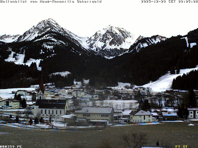 Archiv Foto Webcam Schattwald: Haus Romantika