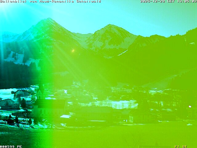 Archiv Foto Webcam Schattwald: Haus Romantika