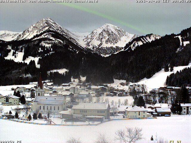 Archiv Foto Webcam Schattwald: Haus Romantika