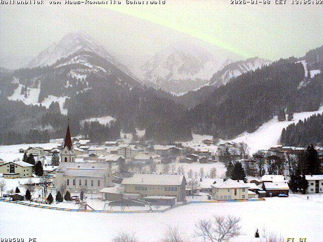 Archiv Foto Webcam Schattwald: Haus Romantika