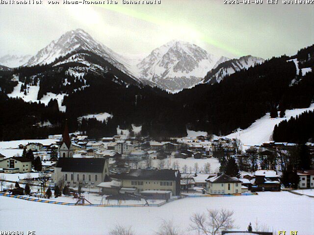 Archiv Foto Webcam Schattwald: Haus Romantika