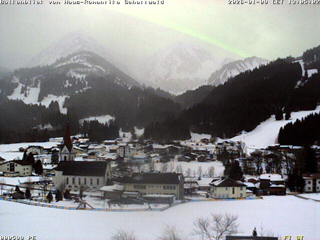 Archiv Foto Webcam Schattwald: Haus Romantika