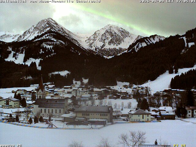 Archiv Foto Webcam Schattwald: Haus Romantika