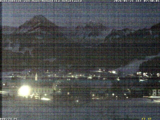 Archived image Webcam Schattwald: Vacation rental Haus Romantika