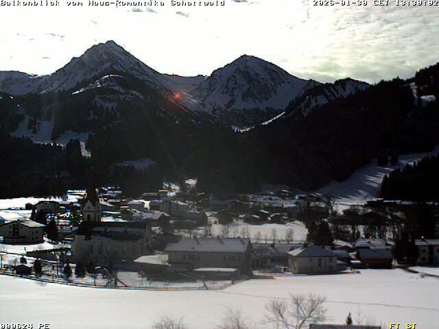 Archived image Webcam Schattwald: Vacation rental Haus Romantika