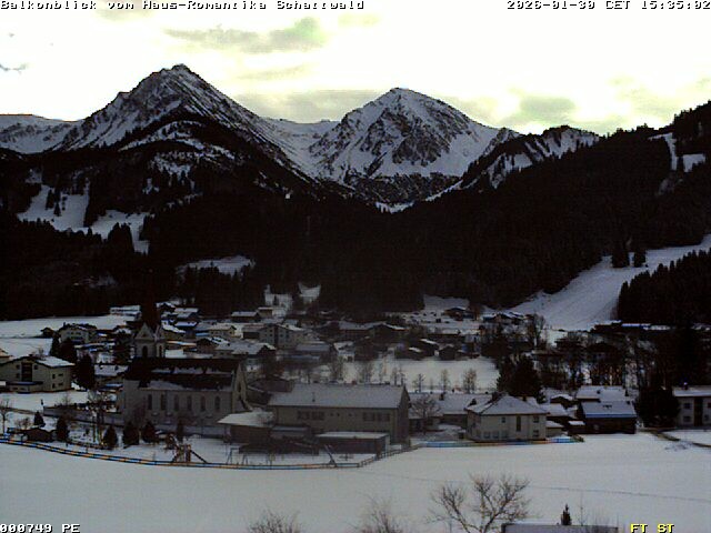 Archiv Foto Webcam Schattwald: Haus Romantika