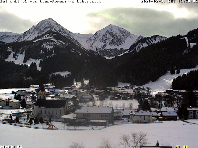 Archiv Foto Webcam Schattwald: Haus Romantika