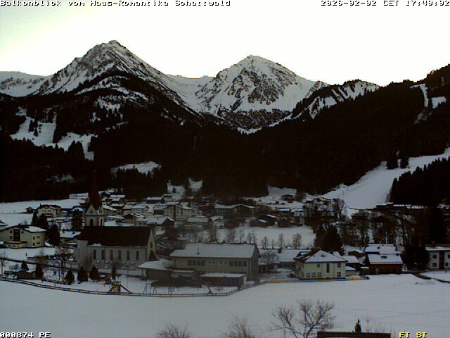 Archiv Foto Webcam Schattwald: Haus Romantika