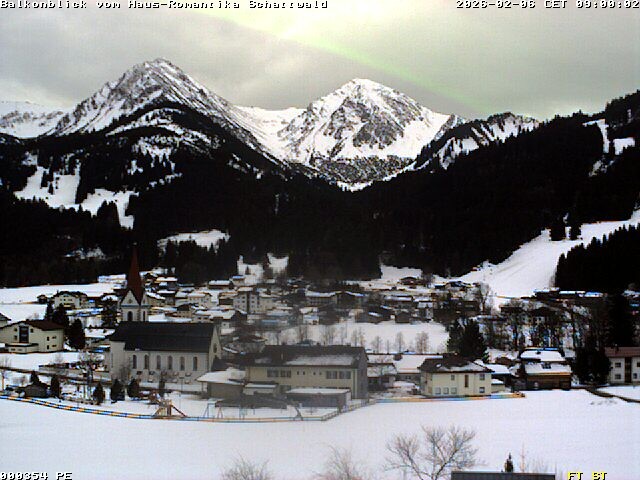 Archiv Foto Webcam Schattwald: Haus Romantika