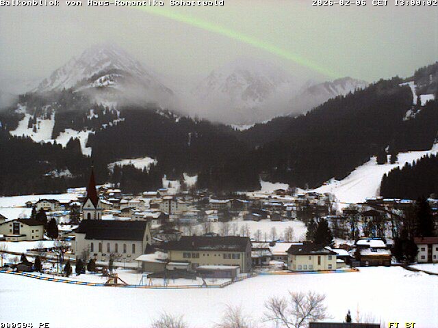 Archiv Foto Webcam Schattwald: Haus Romantika