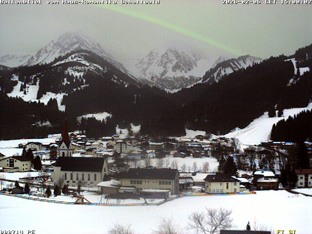 Archiv Foto Webcam Schattwald: Haus Romantika