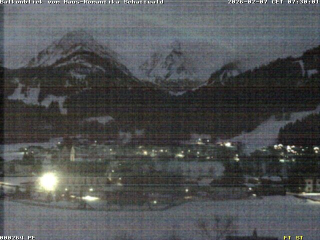 Archiv Foto Webcam Schattwald: Haus Romantika