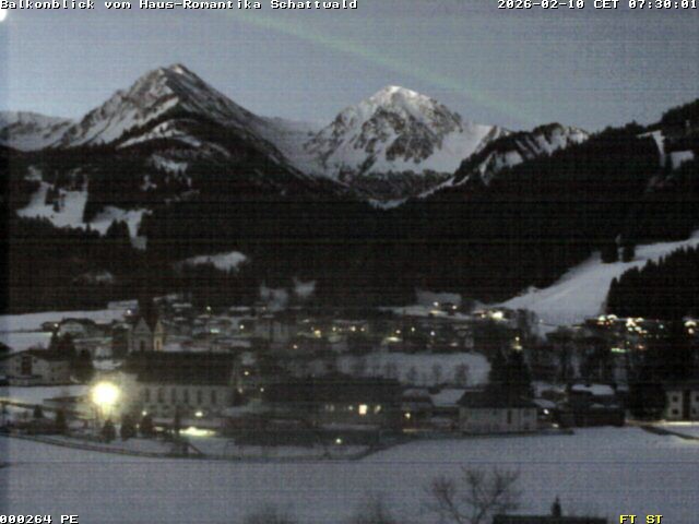 Archiv Foto Webcam Schattwald: Haus Romantika