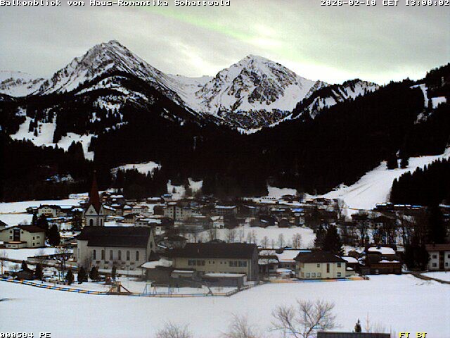 Archiv Foto Webcam Schattwald: Haus Romantika