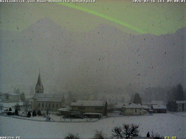 Archiv Foto Webcam Schattwald: Haus Romantika