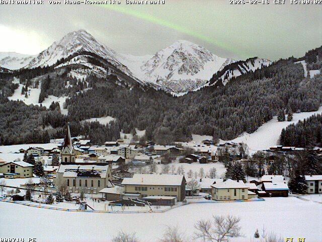 Archiv Foto Webcam Schattwald: Haus Romantika