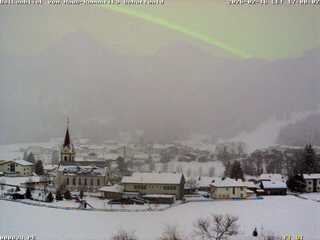 Archiv Foto Webcam Schattwald: Haus Romantika